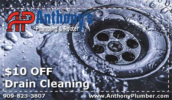 Anthony's Plumbing is Eastvale's best drain cleaning company.